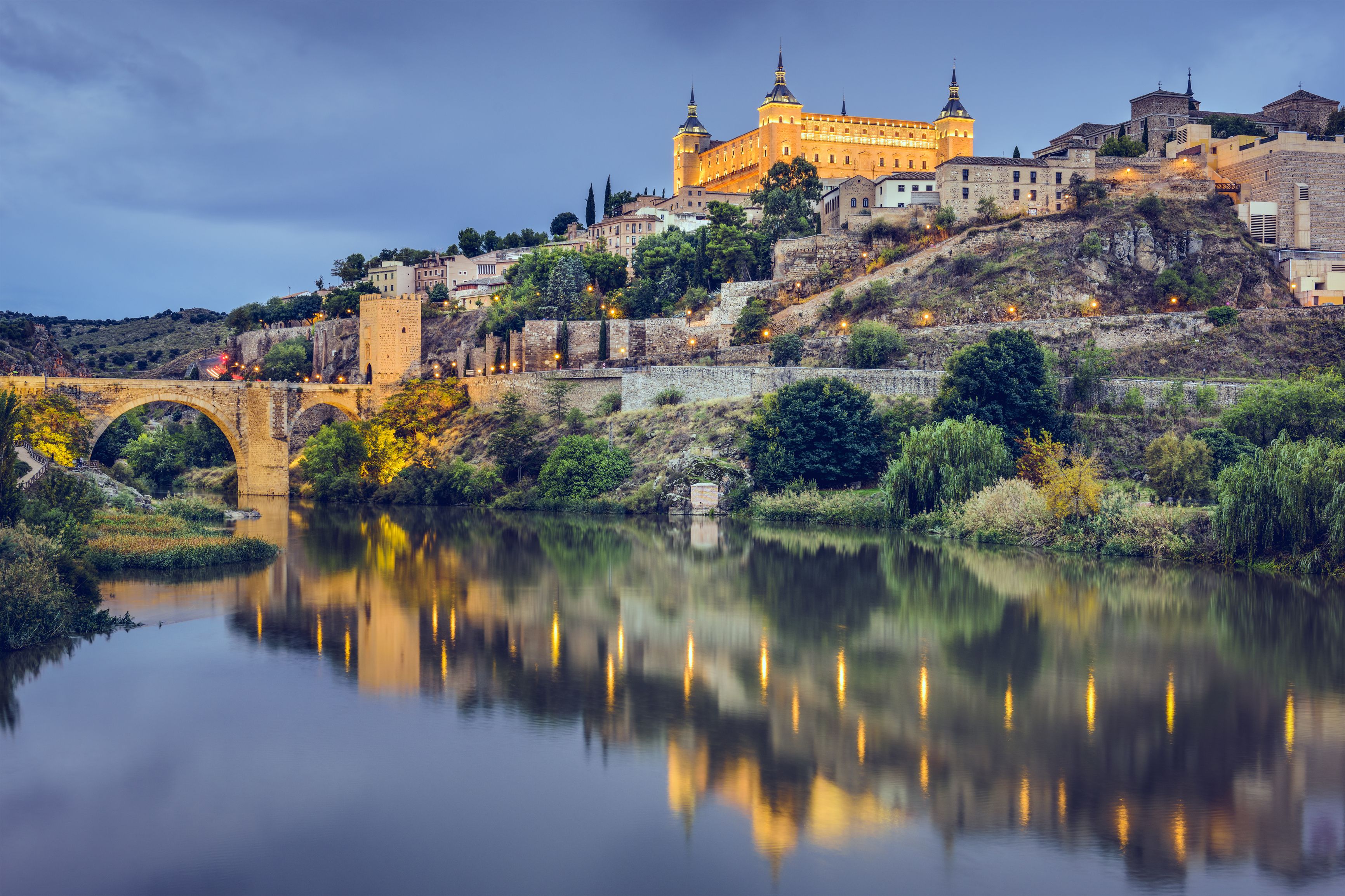 Photo of Spanish city on the waterfront