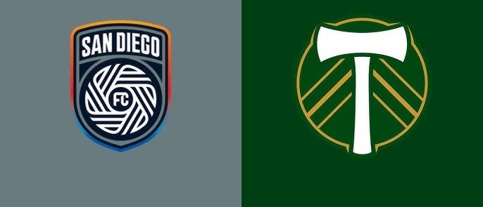 portland versus san diego logo