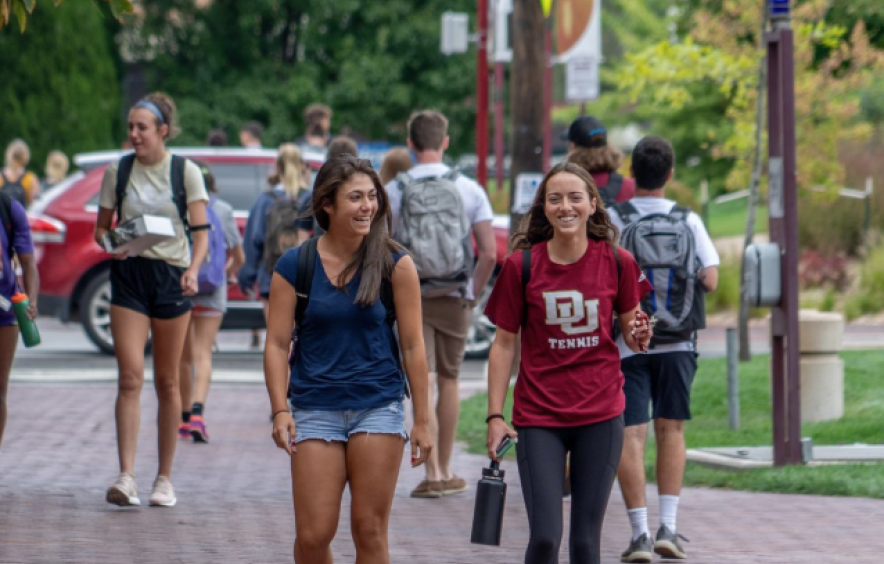 Students on Campus