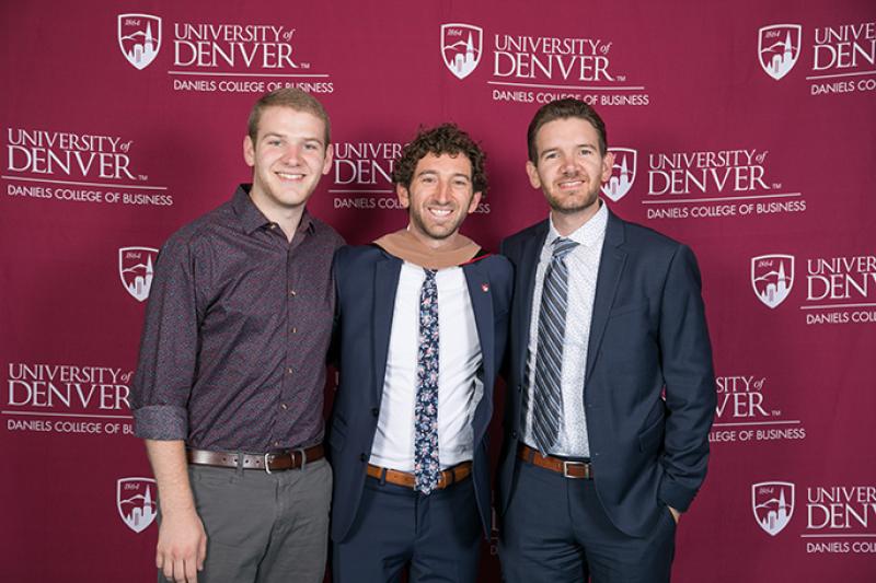 Wehe brothers at Commencement