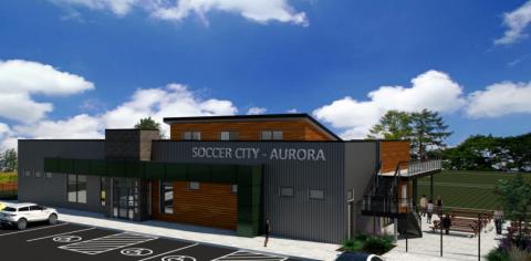 Soccer City Aurora rendering