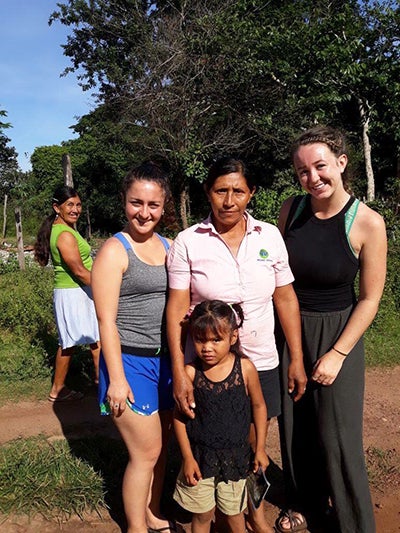 Faith McKenna in Bolivia